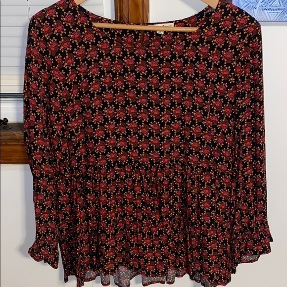 Jane & Delancey Empire Waist Blouse Women’s Large - Picture 1 of 3